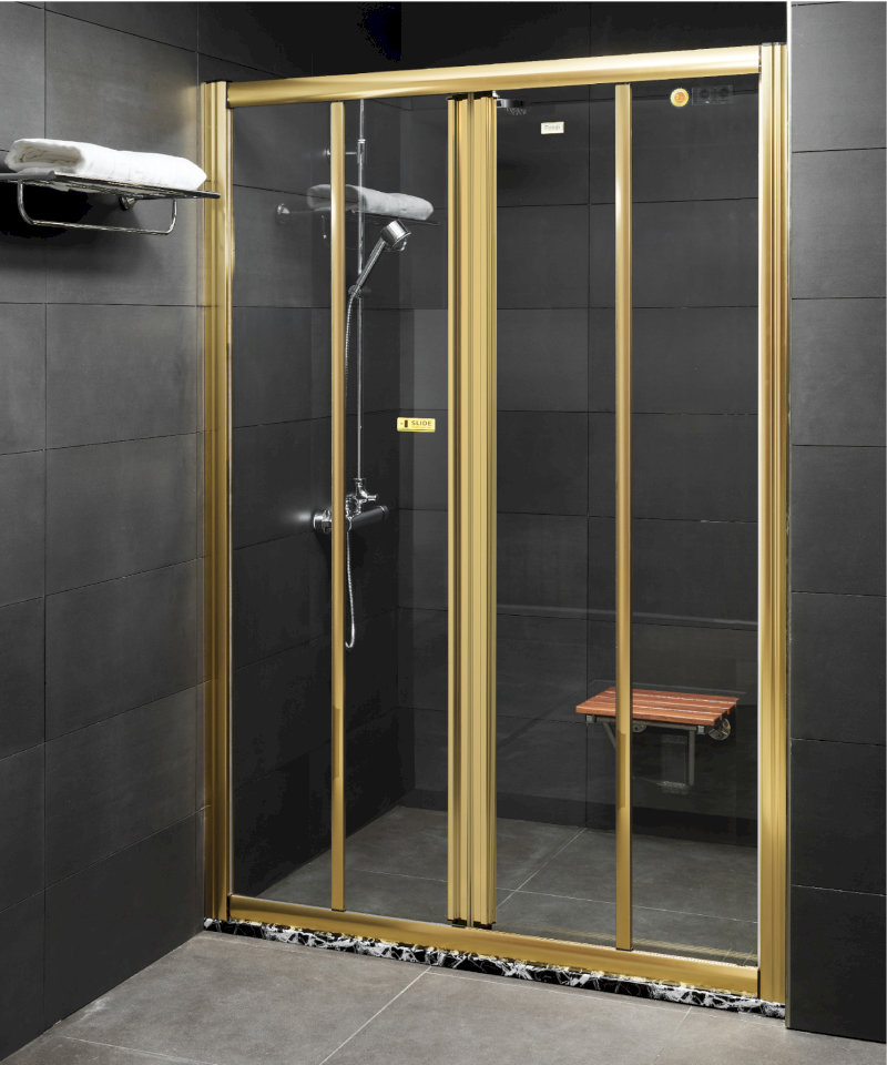 Fendi Majestic Sliding Door là mẫu cabin tắm cửa trượt thuộc bộ sưu tập Fendi Majestic