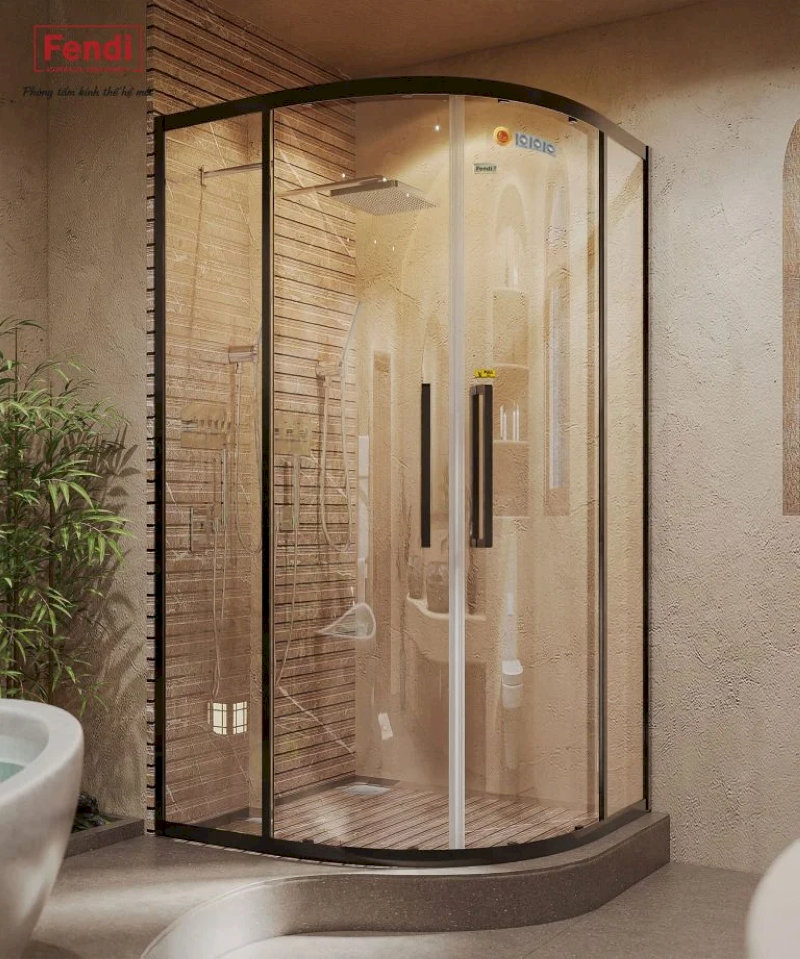 Cabin phòng tắm kính cong không phù hợp với không gian quá hẹp, ngân sách hạn chế hoặc công trình không đảm bảo điều kiện thi công chính xác.