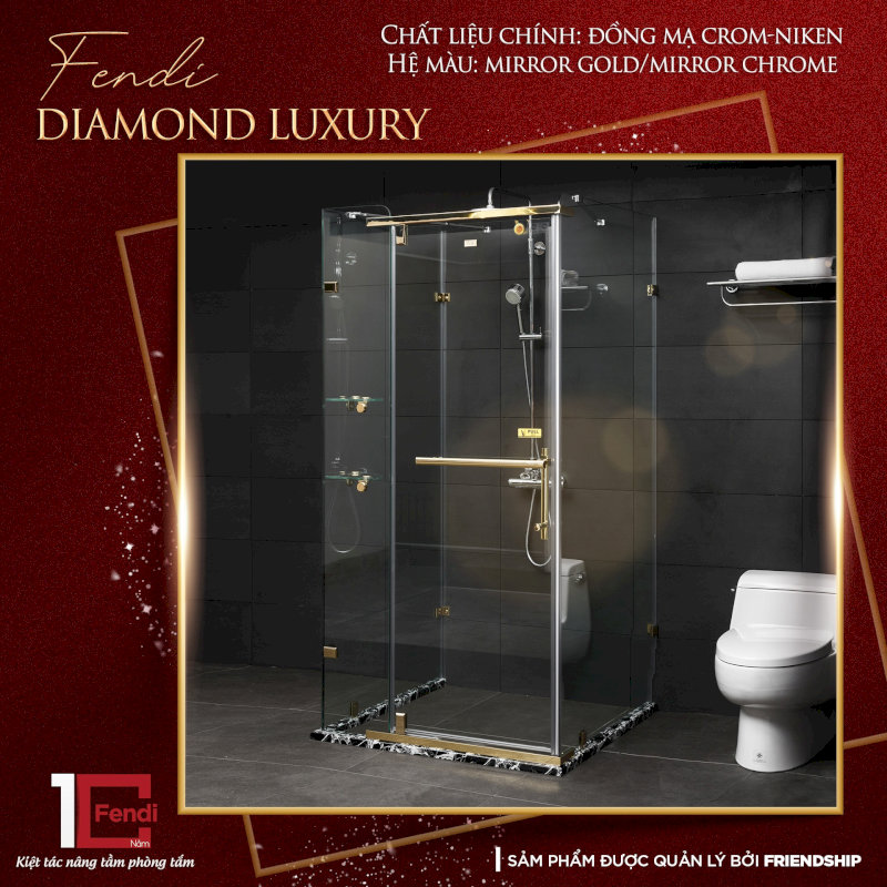 Fendi Diamond Luxury sở hữu vẻ đẹp tinh xảo như viên kim cương