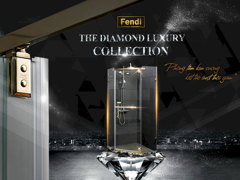 Fendi Diamond Luxury-Phòng tắm kim cương, kiệt tác vượt thời gian